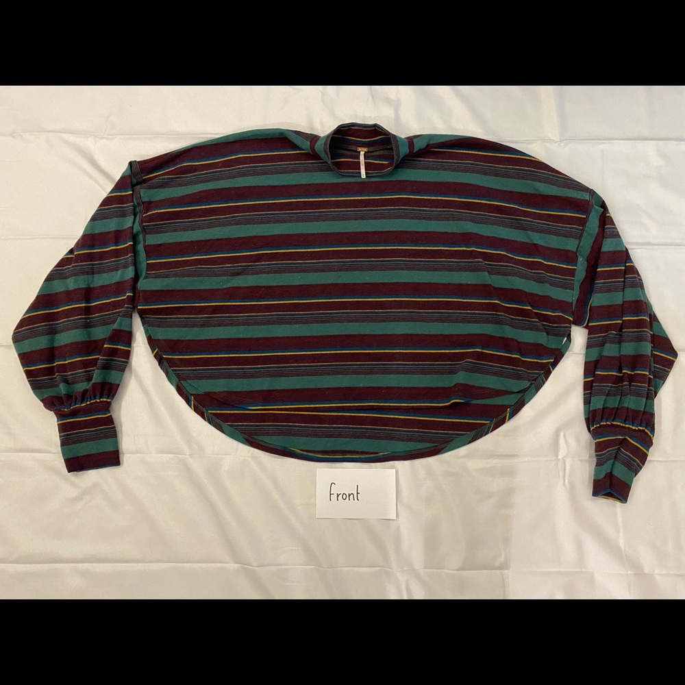 free people cropped sweater, size medium!